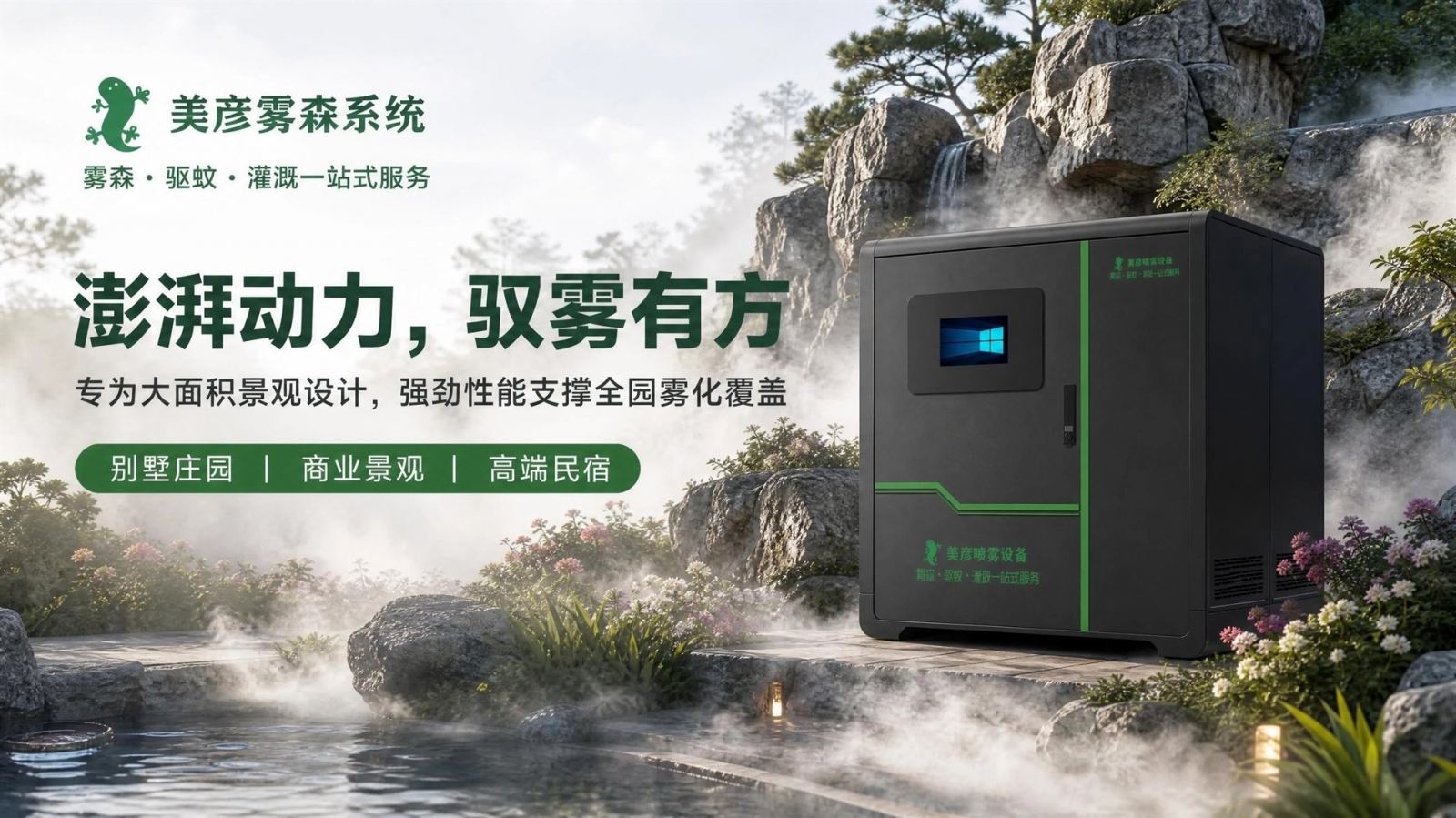 濮阳雾森景观冷雾机